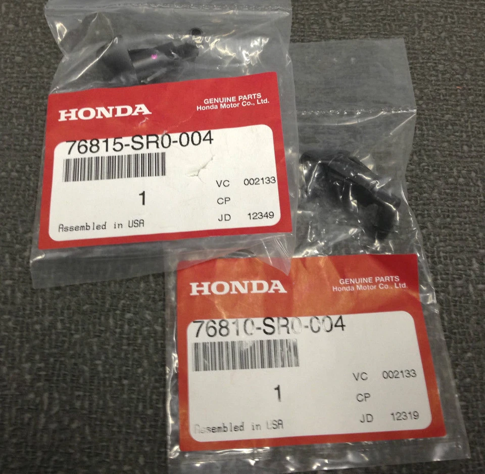 Genuine OEM Honda Accord 4Dr Pair Windshield Washer Nozzles 1990 - 1997 Nozzle - Image 1 of 1