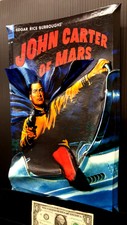 John Carter of Mars Cover art in 3-D Poster size 11x17