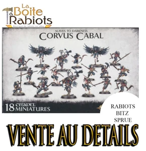 Warhammer Age of Sigmar Slaves to darkness Corvus Cabal Vente au détails Bitz - Picture 1 of 18