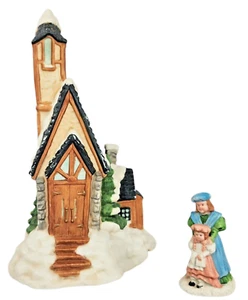 Mercuries USA Weihnachten 1992 Kirche Mutter mit Kind 2 Stück - Bild 1 von 9