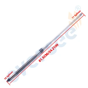 Eje de driver corto 6AH-45510-00 para motor fueraborda Yamaha 4 tiempos 15 HP 20HP - Imagen 1 de 4