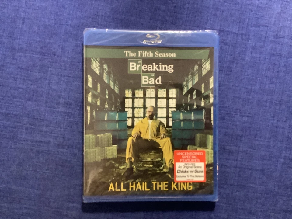 BREAKING BAD: THE FIFTH SEASON (BLU RAY) Brand New Sealed Region Free - Image 1 of 2