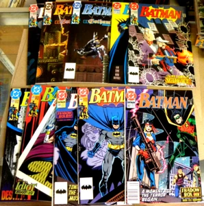 DC 1991 10 issues BATMAN 467 468 469 472 474 475 476 477 478 479 NM - Foto 1 di 13