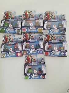 Menge 7 Minimates Marvel Avengers Zusammenbauen Walgreens Exklusiv  - Bild 1 von 9