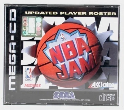 SEGA Mega CD - NBA Jam EU mit OVP OVP beschädigt - Bild 1 von 2