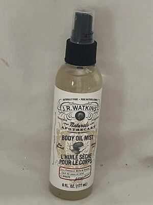 Vaporizador de aceite corporal hidratante natural JR Watkins, leche de coco y miel, 6 fl oz Foto 1 de 4