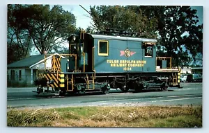 AK Tulsa-Sapulpa Union Railway Elektromotor Nr. 1004 at W Tulsa OK P37 - Bild 1 von 2