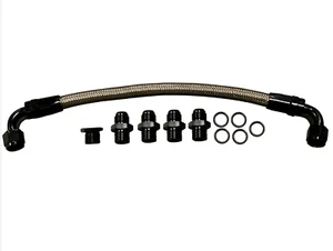 LS Crossover Fuel Line Kit 8AN LS1 LS2 LS3 LS6 LS7 LSX V8 Adapter Fittings -8AN - Picture 1 of 10
