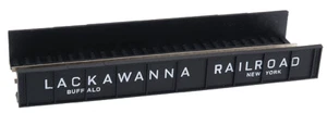 Atlas N Decorated Code 80 Plate-Girder Bridge Lackawanna (black, white) 2556 - Picture 1 of 1