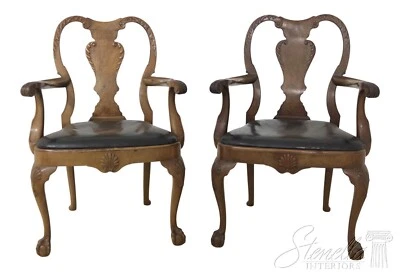 LF55394EC: Par de sillones de nogal georgiano SCHMEIG & KOTZIAN Foto 1 de 4