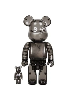 3.PARADIS Roarguns Bearbrick Medicom Be@rbrick 400% 100% Set Figur Limitiert Selten - Bild 1 von 8