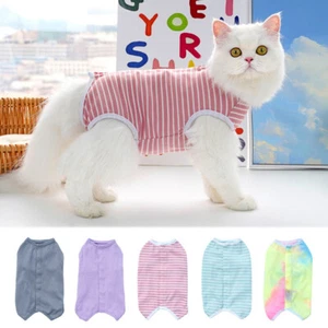Pet Dog Recovery Suit Wound Protector Medical Clothe After Surgery Wear Coat ↕ - Picture 1 of 29