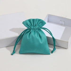 5pcs Flannel Jewelry Packing Pouch 5x7-9x12cm Drawstring Small Favors Gift Bags - Picture 1 of 18