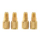 2X  Adapter 5/16Inch Sae Female  Couplers to 1/4Inch Sae Male Flare,  for 2054