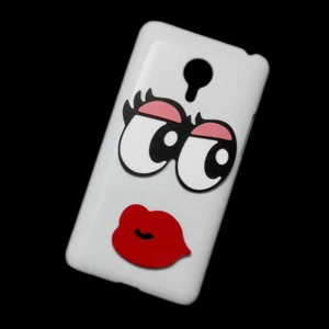 3D Cute Lips Eye Back Hard Phone Cover Case for Meizu MX4 Pro - Picture 1 of 2