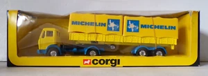 CORGI 1112 MERCEDES 'MICHELIN' LORRY YELLOW NEAR MINT BOXED. - Picture 1 of 8