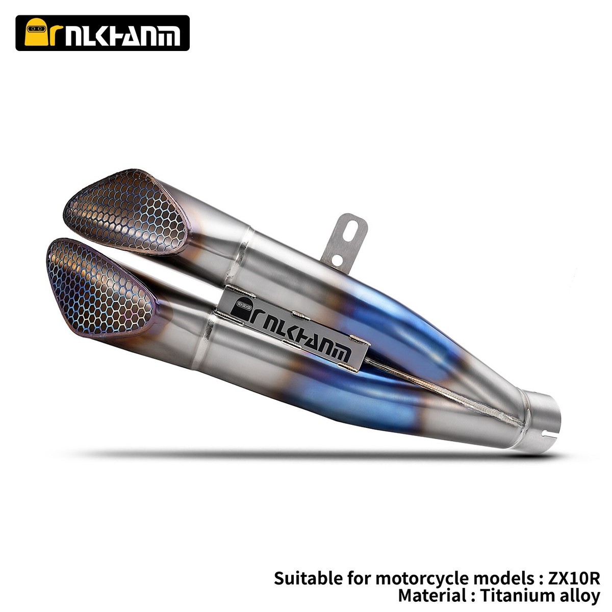 Ninja 400 Exhaust Stainless Steel Exhaust Mid Pipe For Kawasaki