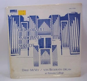 Clerambault / Marchand /Scheidt - David McVey - pipe organ LP - Picture 1 of 1