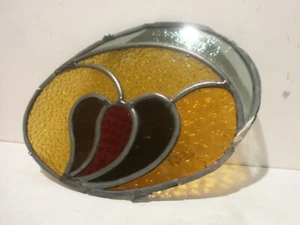 antique stained glass panel - Picture 1 of 4