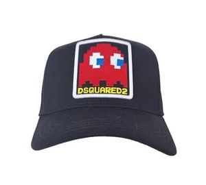 DSQUARED2 Baseball cap hat 2124 PAC-MAN red emblem - Picture 1 of 5