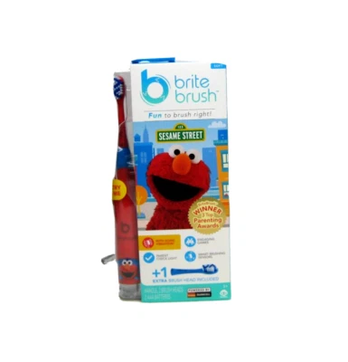 Brite Brush Sesame Street ELMO Kids Electric Toothbrush NIB GAMES SOUNDS LIGHTS - Image 1 of 4
