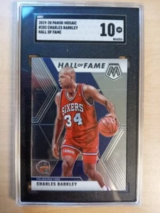 2019-20 Mosaic Charles Barkley Hall of Fame #282 SGC 10 GEM MINT 76ers - Picture 1 of 1