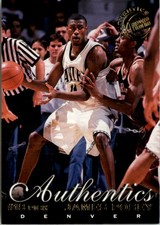 1999 Press Pass Authentics Hang Time #14 James Posey