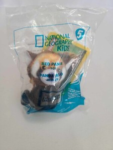 NEW! 2018 McDonald's National Geographic Kids #5 RED PANDA Plush SEALED