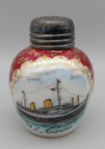 SS EUROPA North German Lloyd Porcelain 2" Souvenir Salt Shaker Bavaria - Picture 1 of 9