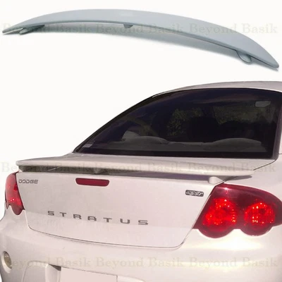 Para Dodge Stratus 2001 2002 2003 2004 2005 2006 2 puertas estilo fábrica alerón imprimado Foto 1 de 4