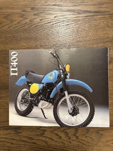 1978 Yamaha IT400 4-page brochure LIT-11118-21-00 - Bild 1 von 8