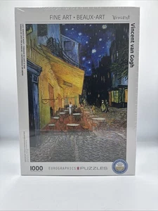 Eurographics Vincent Van Gogh Puzzle Cafe Terrace At Night 1000 Piece NEW/Sealed - Picture 1 of 5