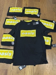 Oasis Heaton Park Manchester Official T-shirt LARGE x1 New With Tags SOLD OUT - Picture 1 of 6