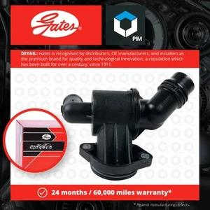 Coolant Thermostat fits AUDI Q5 8RB 2.0D 09 to 17 Gates 03L121111AD 03L121111N - Picture 1 of 2