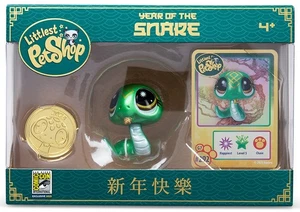 UCC - Year of the Snake Jade GREEN Figure Littlest Pet Shop SDCC 2025 Exclusive - Picture 1 of 2