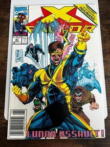 X-FACTOR #67 Lunar Assault Featuring The Inhumans Marvel Juni 1991 Direct - Bild 1 von 2