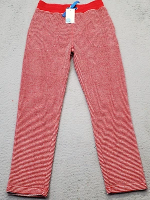 Pantalones de Vellón Mini Boden Juveniles 10Y Multi Rayas Algodón Bolsillos Cordón Cintura Foto 1 de 4