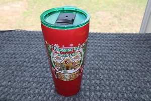 Buc-ee's Bucees 2023 Weihnachten Becher Deckel 32 Unzen Yukon sauber tolle Form - Bild 1 von 16