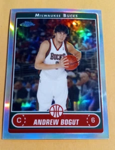 2006-07 Topps cromado refractor Andrew Bogut #113 - Bucks - Imagen 1 de 2