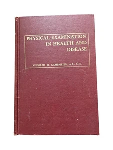 Physical Examination in Health and Disease; Rudolph H. Kampeier; 1957 Hardback - Bild 1 von 5