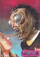 Grimm Sketch Card by Chris Hoffman