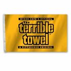 Pittsburgh Steelers Terrible Towel  3X5 Flag Man Cave 3 x 5 Banner Football New 