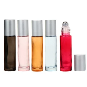 10 Pcs Essential Oil Roller Bottle Refillable Perfume Accessories Travel - Picture 1 of 12