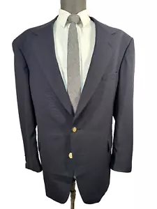 BOTANY 500 Hombres Azul Marino Mezcla de Lana Traje Clásico Abrigo Deportivo Blazer Chaqueta 48R - Imagen 1 de 9