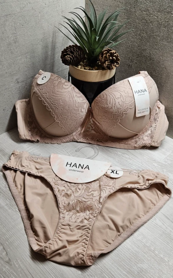 Ensemble soutien gorge Beige / Rosé en 95C neuf - Photo 1/1
