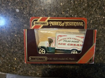Matchbox Models of Yesteryear Y30 1920 Model AC Mack Arctic Ice Cream Truck - Image 1 of 2