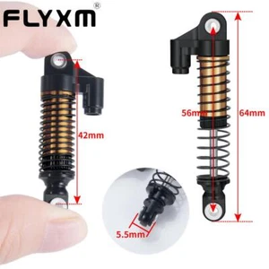 Amortiguador de aceite amortiguador roscado FLYXM 56 mm para oruga Traxxas TRX4-M 1:18 RC - Imagen 1 de 11