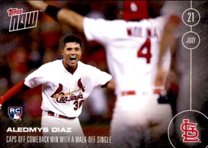 2016 Topps Now Aledmys Diaz St Louis Cardinals #271 Run of 1,087 - Picture 1 of 1