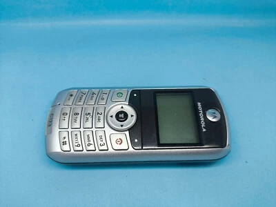 Motorola C123 - Silver Locked Mobile Phone - Image 1 of 4