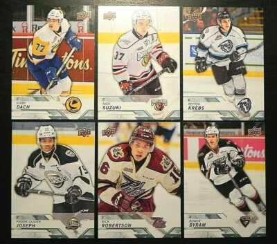 2018-19 18/19 Upper Deck CHL Base Cards #1 - #200 Finish Your Set You Pick! - Image 1 of 2